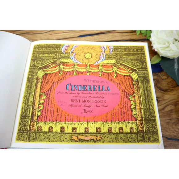 Cinderella From The Opera Gioacchino Rossini by Beni Montresor, 1965 Borzoi HC - Picture 6 of 12